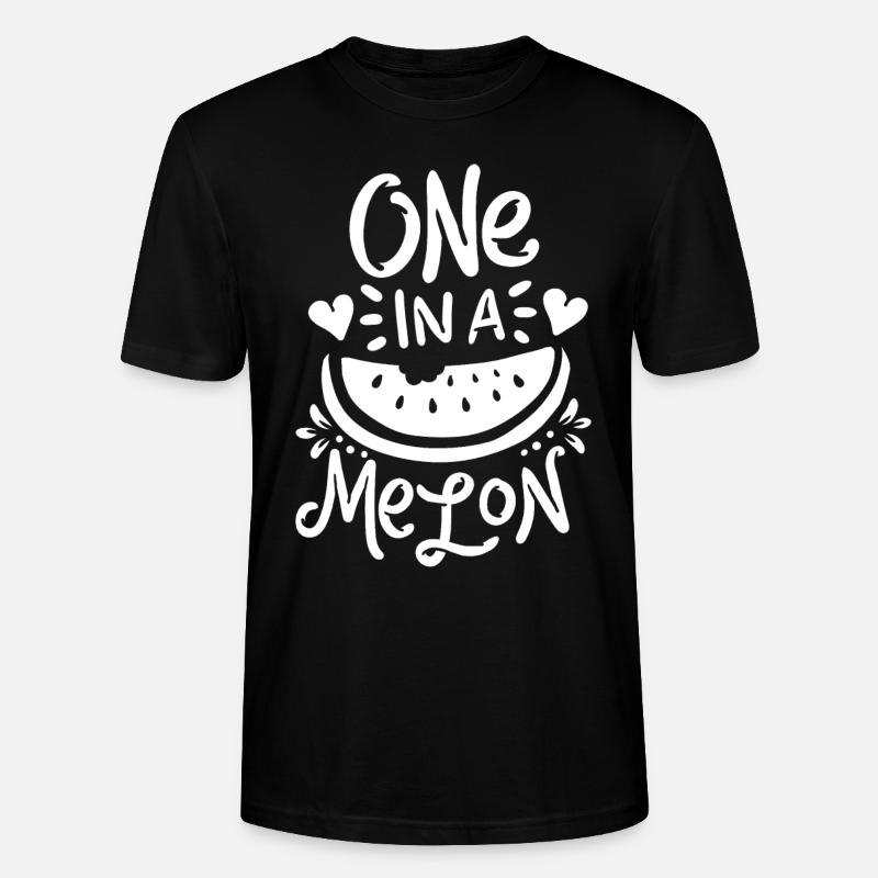 Melone - Stanley/Stella Unisex Bio-T-Shirt CRAFTER - Schwarz
