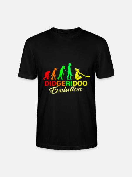 Didgeridoo - Stanley/Stella CRAFTER Unisex Organic T-Shirt - black