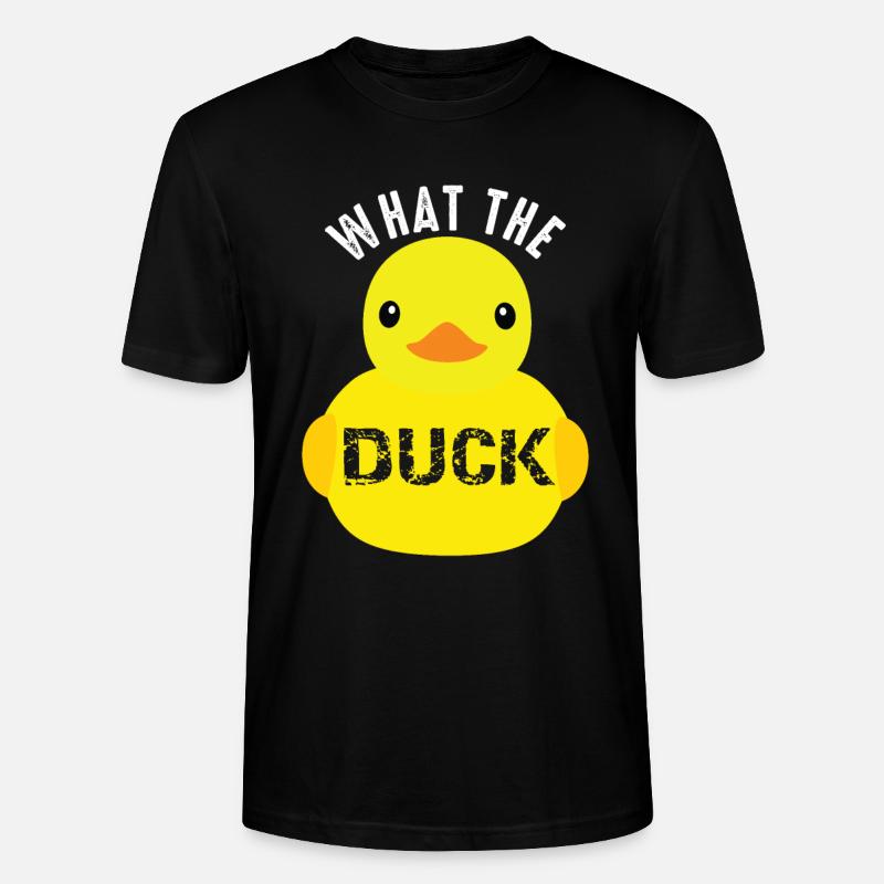 What the duck - T-shirt bio CRAFTER Stanley Stella Unisexe - noir