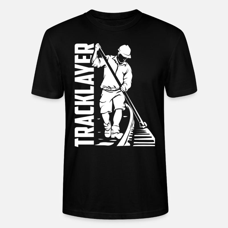 Gleisbauer - Stanley/Stella Unisex Bio-T-Shirt CRAFTER - Schwarz