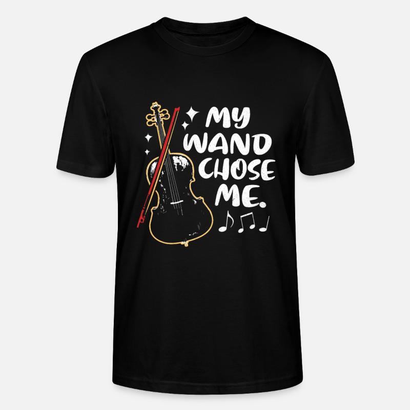Violoncelle - T-shirt bio CRAFTER Stanley Stella Unisexe - noir