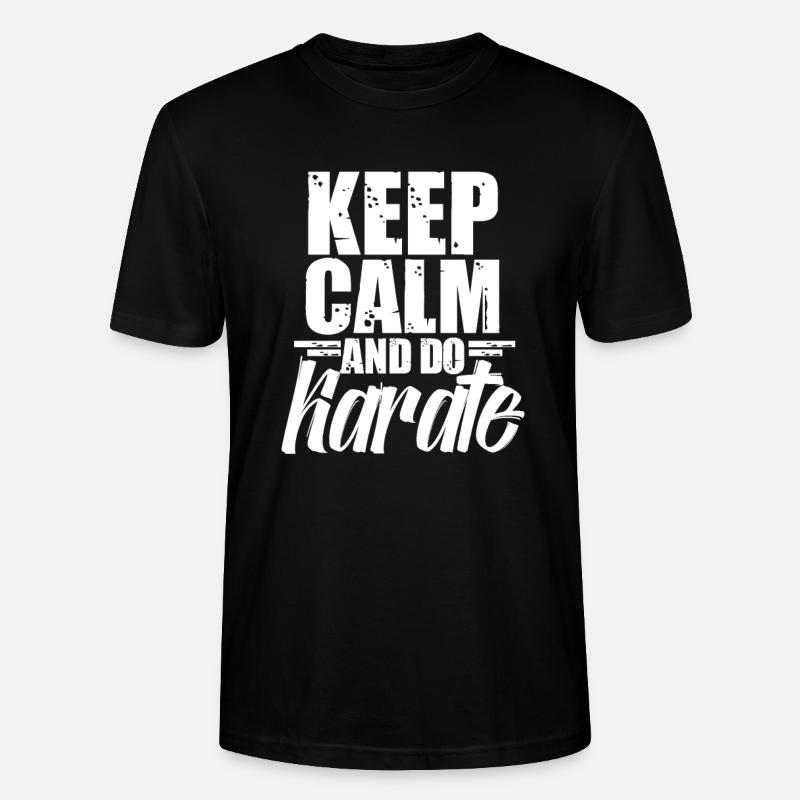 Karate Karate Karate Karate - Stanley/Stella Unisex Bio-T-Shirt CRAFTER - Schwarz