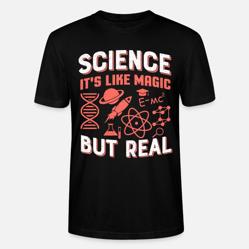Science - Stanley/Stella Unisex Bio-T-Shirt CRAFTER - Schwarz