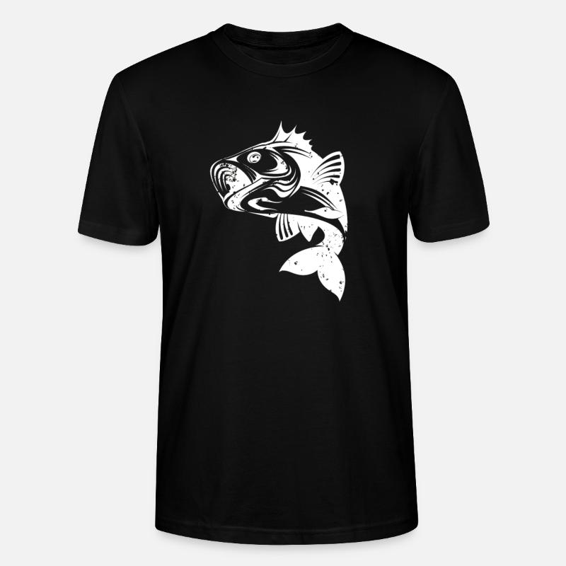 Pêcheur pêcheur - T-shirt bio CRAFTER Stanley Stella Unisexe - noir
