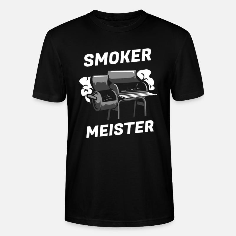 Smoker Master BBQ BBQ - T-shirt bio CRAFTER Stanley Stella Unisexe - noir