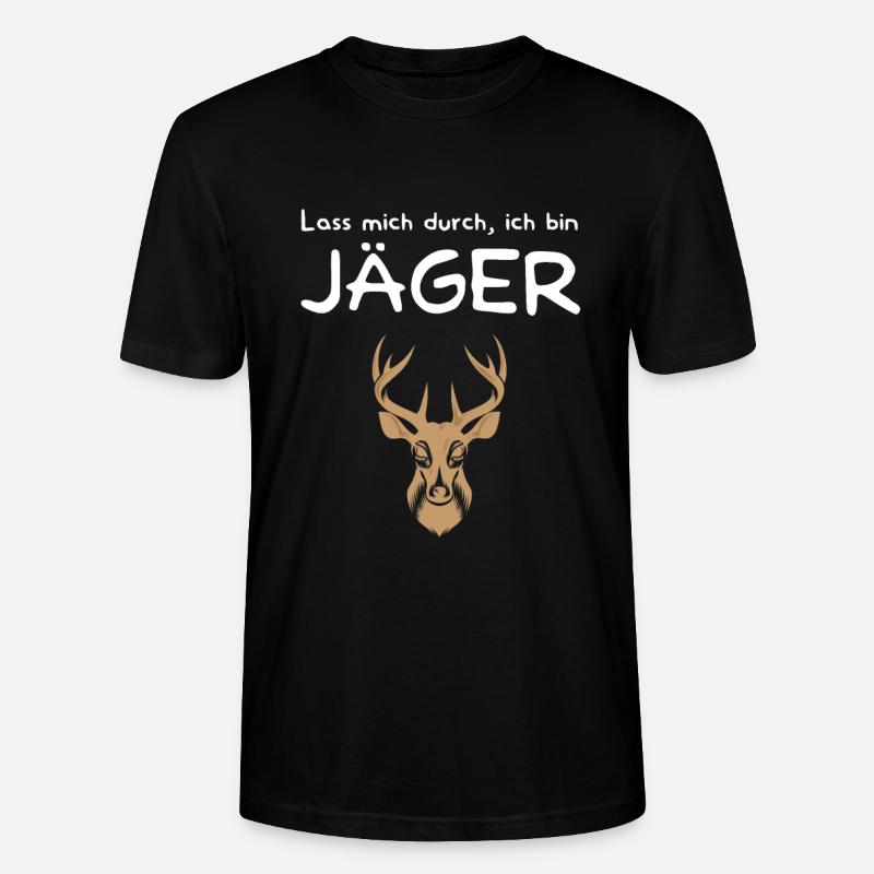 Jäger - Stanley/Stella Unisex Bio-T-Shirt CRAFTER - Schwarz