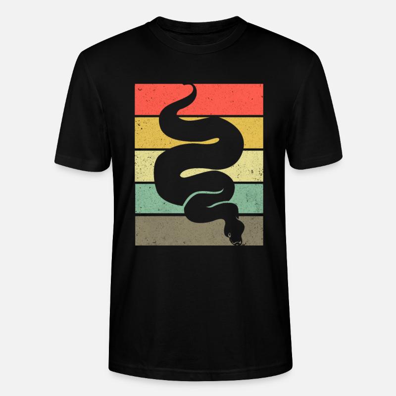 Python - Stanley/Stella CRAFTER Unisex Organic T-Shirt - black