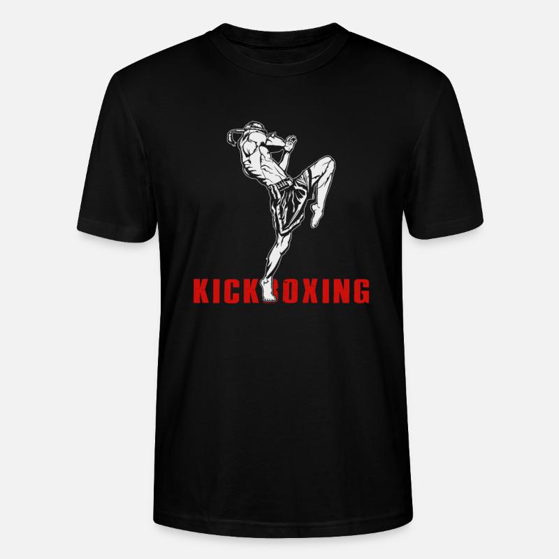 Kickboxer Kickboxen - Stanley/Stella Unisex Bio-T-Shirt CRAFTER - Schwarz