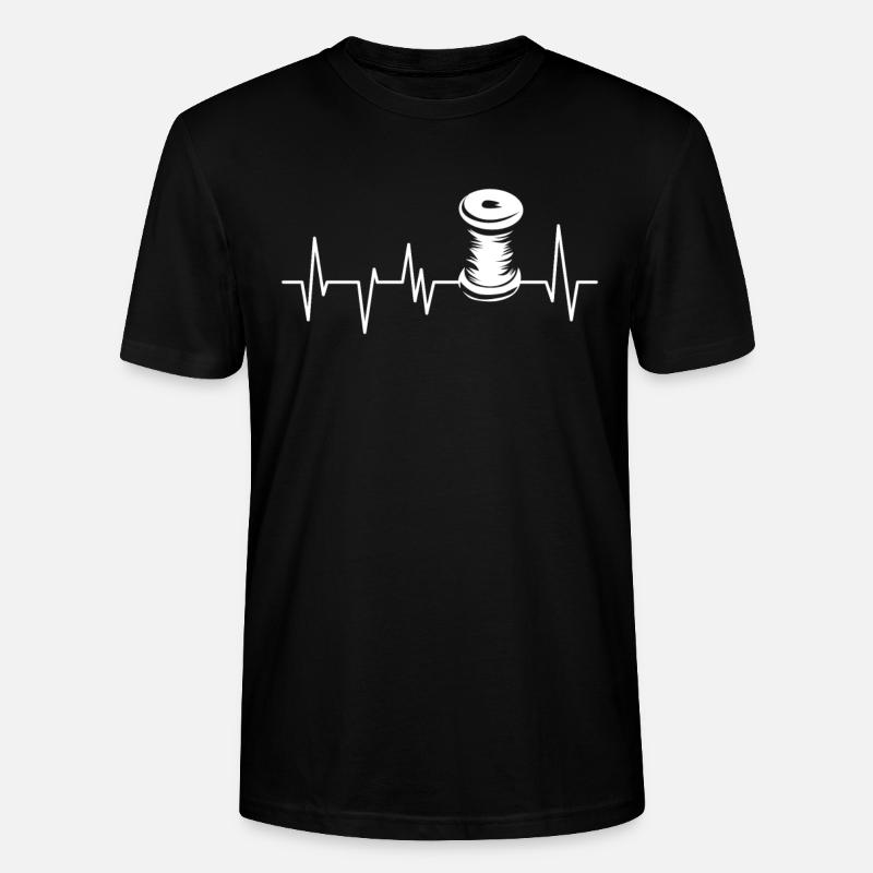 Sewing Thread Sewing Machine - Stanley/Stella CRAFTER Unisex Organic T-Shirt - black