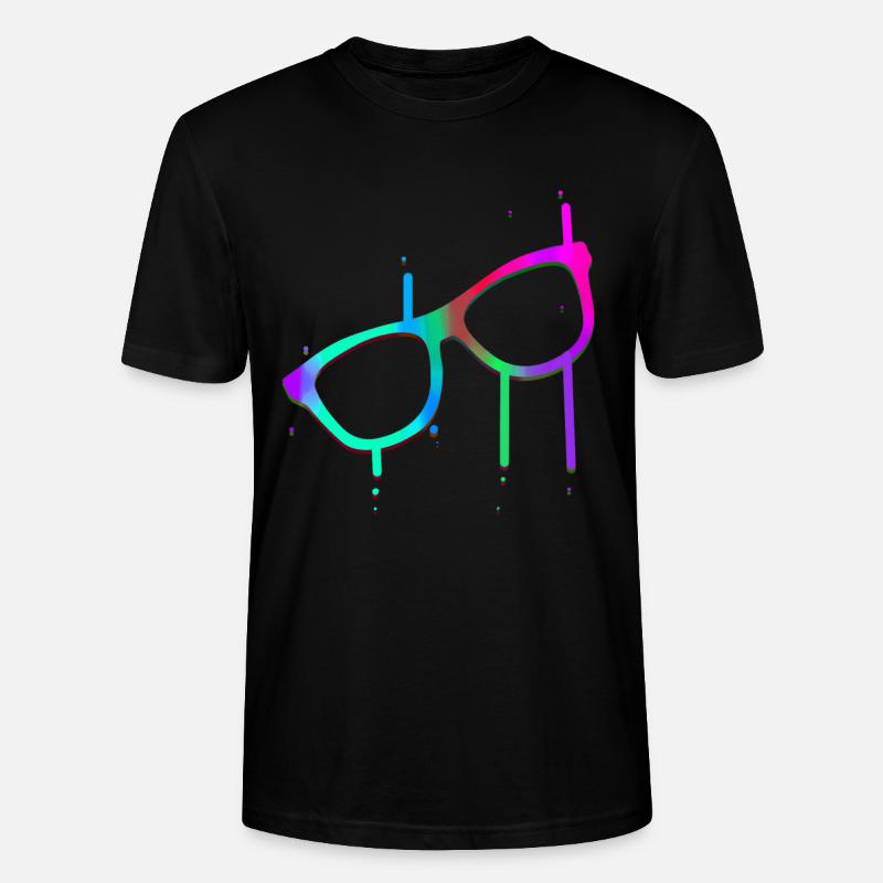 Brille - Stanley/Stella Unisex Bio-T-Shirt CRAFTER - Schwarz