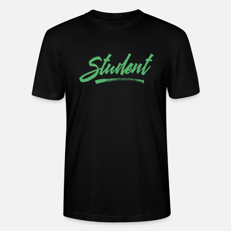 Studieren Student Studentin Studium Uni - Stanley/Stella Unisex Bio-T-Shirt CRAFTER - Schwarz