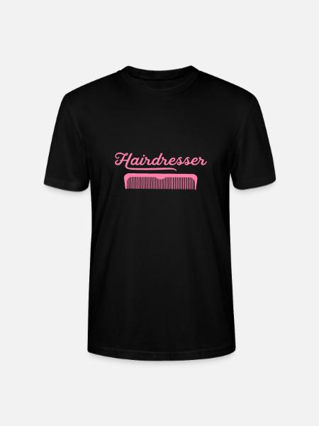 Friseuse Friseuse Friseuse Friseuse - Stanley/Stella Unisex Bio-T-Shirt CRAFTER - Schwarz