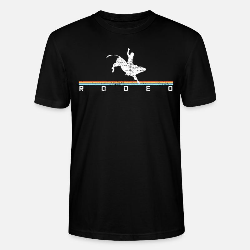 Rodeo - Stanley/Stella Unisex Bio-T-Shirt CRAFTER - Schwarz