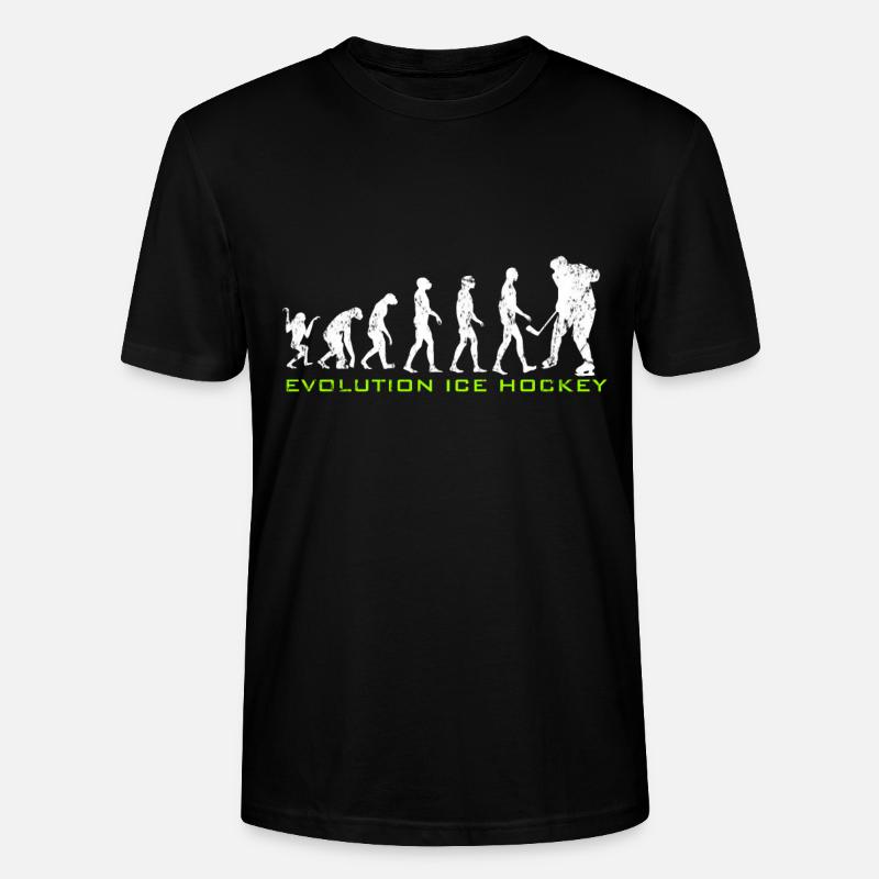Evolution Ice Hockey - Stanley/Stella CRAFTER Unisex Organic T-Shirt - black