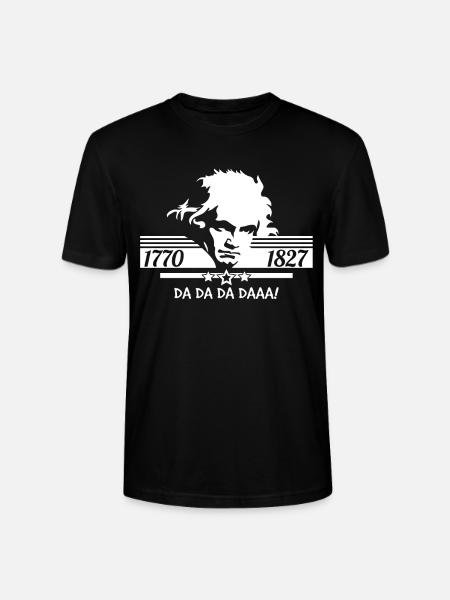 Ludwig van Beethoven - T-shirt bio CRAFTER Stanley Stella Unisexe - noir