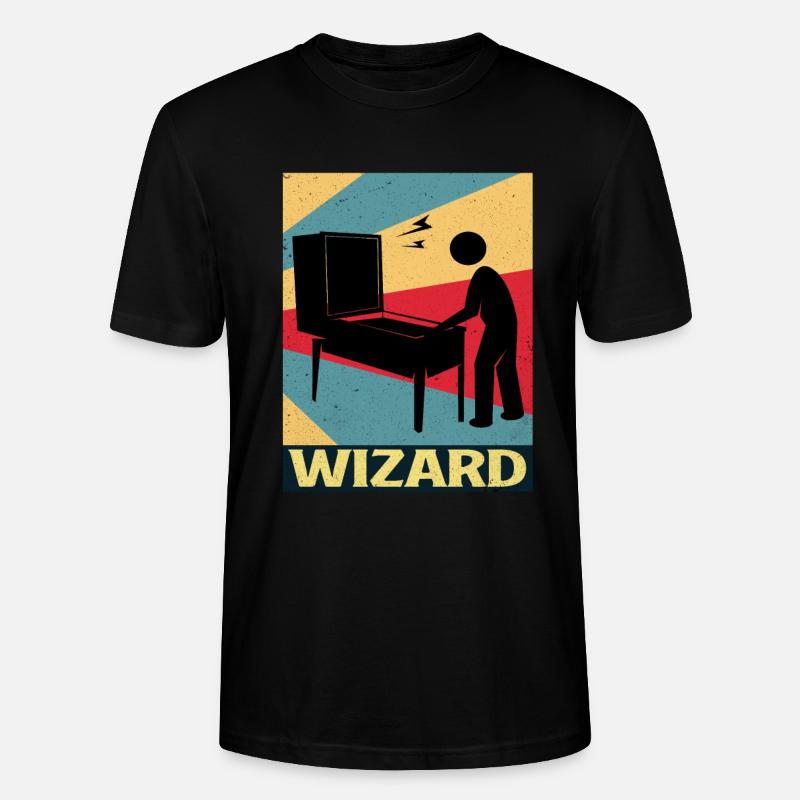 Flipper - Stanley/Stella Unisex Bio-T-Shirt CRAFTER - Schwarz