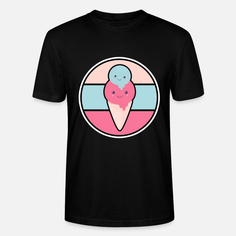 CRÈME GLACÉE Edition 1 - T-shirt bio CRAFTER Stanley Stella Unisexe - noir
