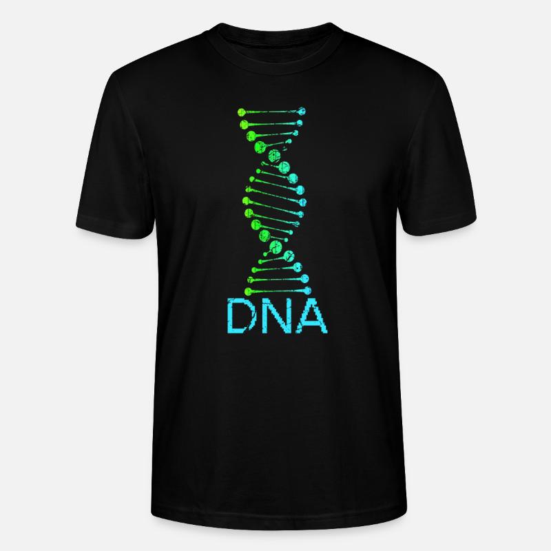 ADN ADN Biologie Chimie - T-shirt bio CRAFTER Stanley Stella Unisexe - noir