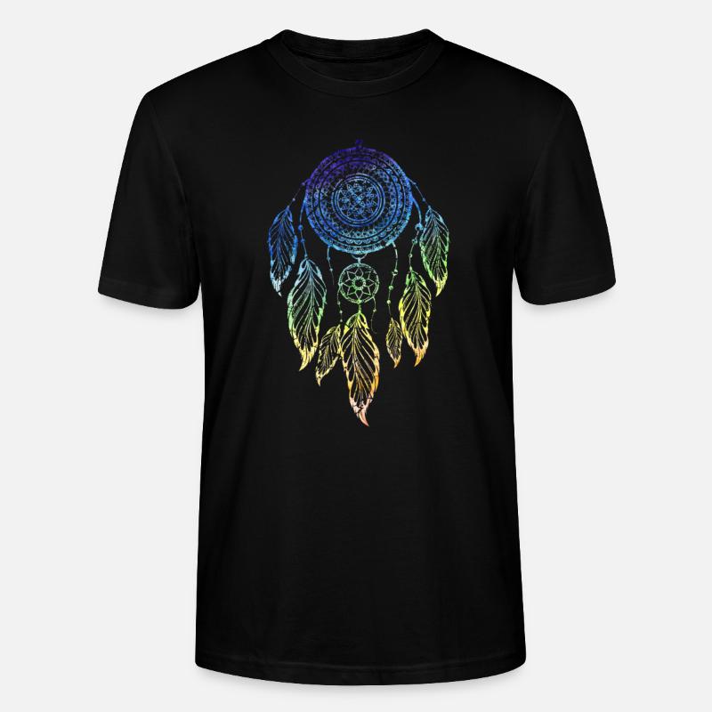 Traumfänger - Stanley/Stella Unisex Bio-T-Shirt CRAFTER - Schwarz