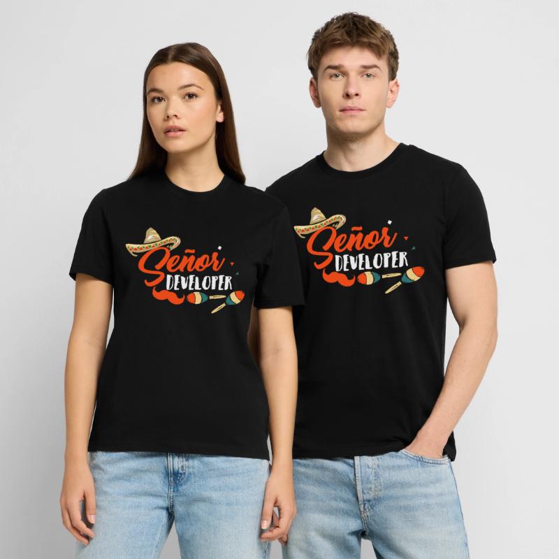 Programmer Senior Developer Programming Stanley/Stella CRAFTER Unisex Organic T-Shirt