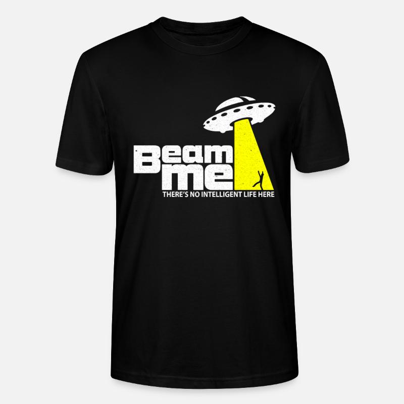 Ufos - T-shirt bio CRAFTER Stanley Stella Unisexe - noir