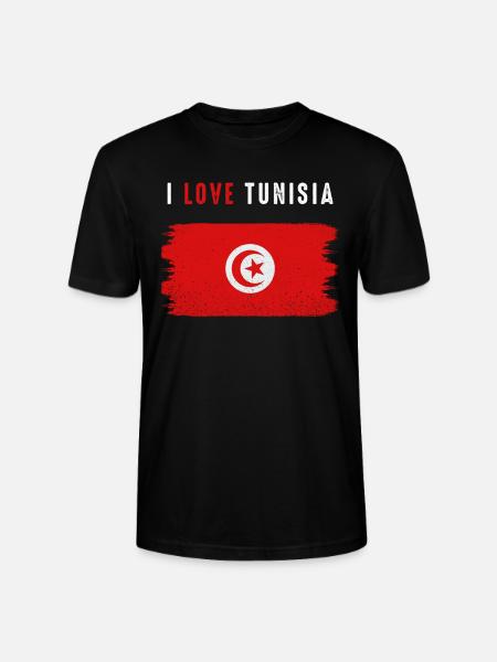 Tunisia - Stanley/Stella CRAFTER Unisex Organic T-Shirt - black