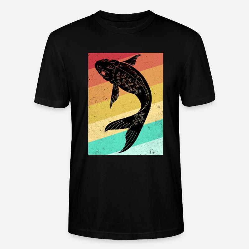 Koi - Stanley/Stella Unisex Bio-T-Shirt CRAFTER - Schwarz