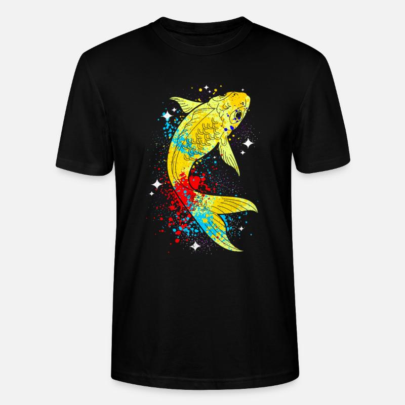Koi - Stanley/Stella Unisex Bio-T-Shirt CRAFTER - Schwarz