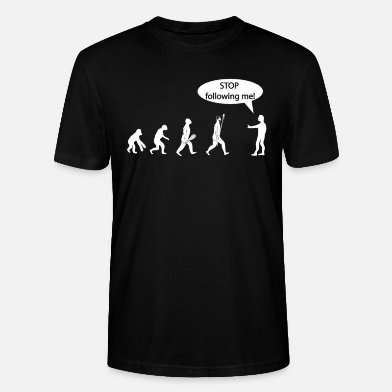 Evolution - T-shirt bio CRAFTER Stanley Stella Unisexe - noir