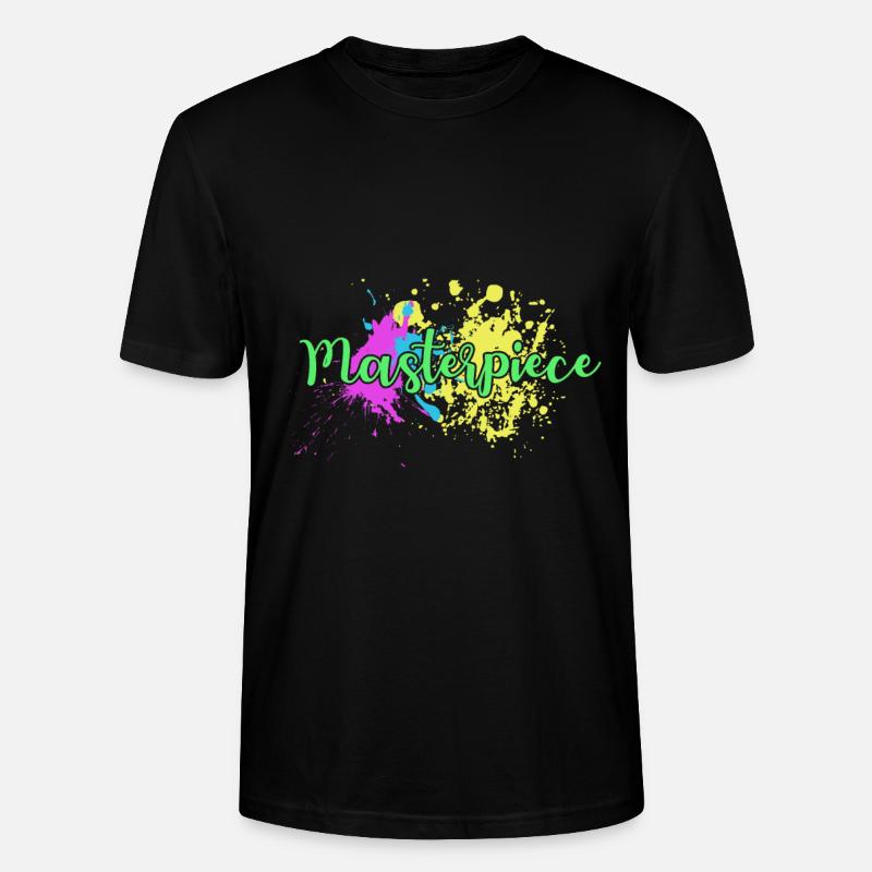 Painter masterpiece - Painter's masterpiece - Stanley/Stella CRAFTER Unisex Organic T-Shirt - black