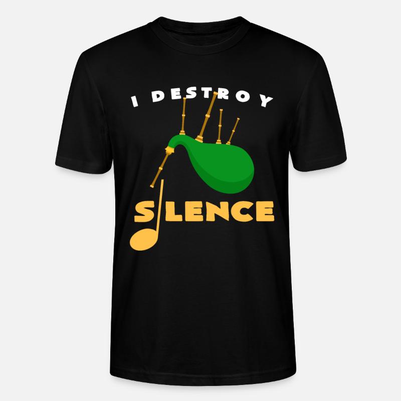 cornemuses - T-shirt bio CRAFTER Stanley Stella Unisexe - noir
