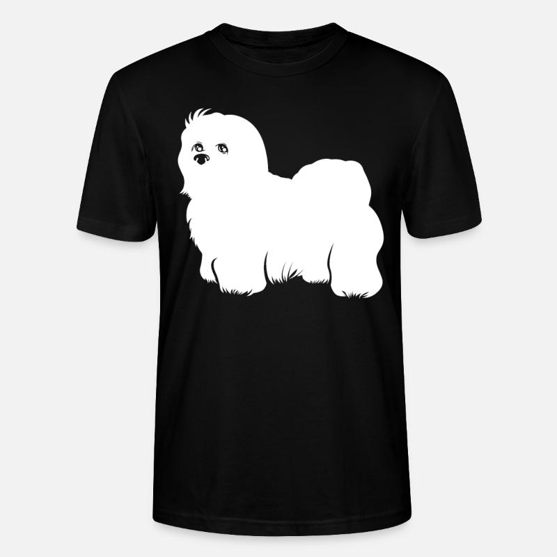 Coton de Tulear - T-shirt bio CRAFTER Stanley Stella Unisexe - noir