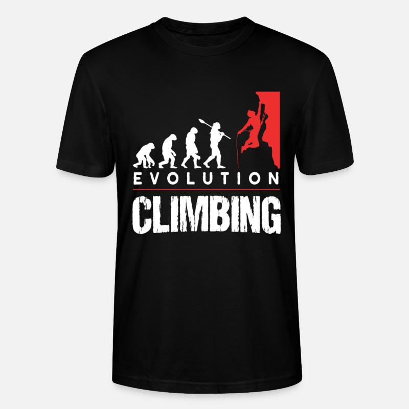 Escalade Evolution Escalade Boulderer - T-shirt bio CRAFTER Stanley Stella Unisexe - noir