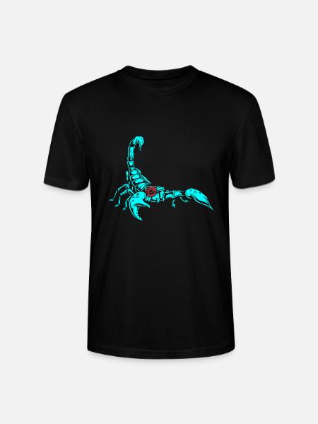 Skorpion Sternzeichen Astrologie - Stanley/Stella Unisex Bio-T-Shirt CRAFTER - Schwarz