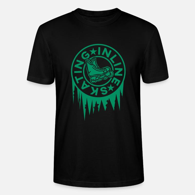 Inline Skating - Stanley/Stella Unisex Bio-T-Shirt CRAFTER - Schwarz