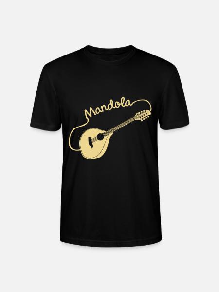 Mandola Geschenk - Stanley/Stella Unisex Bio-T-Shirt CRAFTER - Schwarz