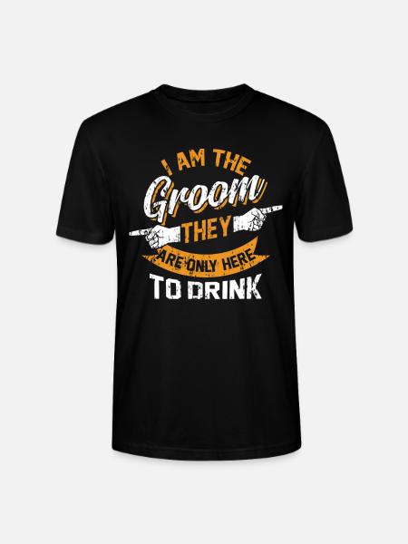 Groom bachelor party - Stanley/Stella CRAFTER Unisex Organic T-Shirt -  - Front