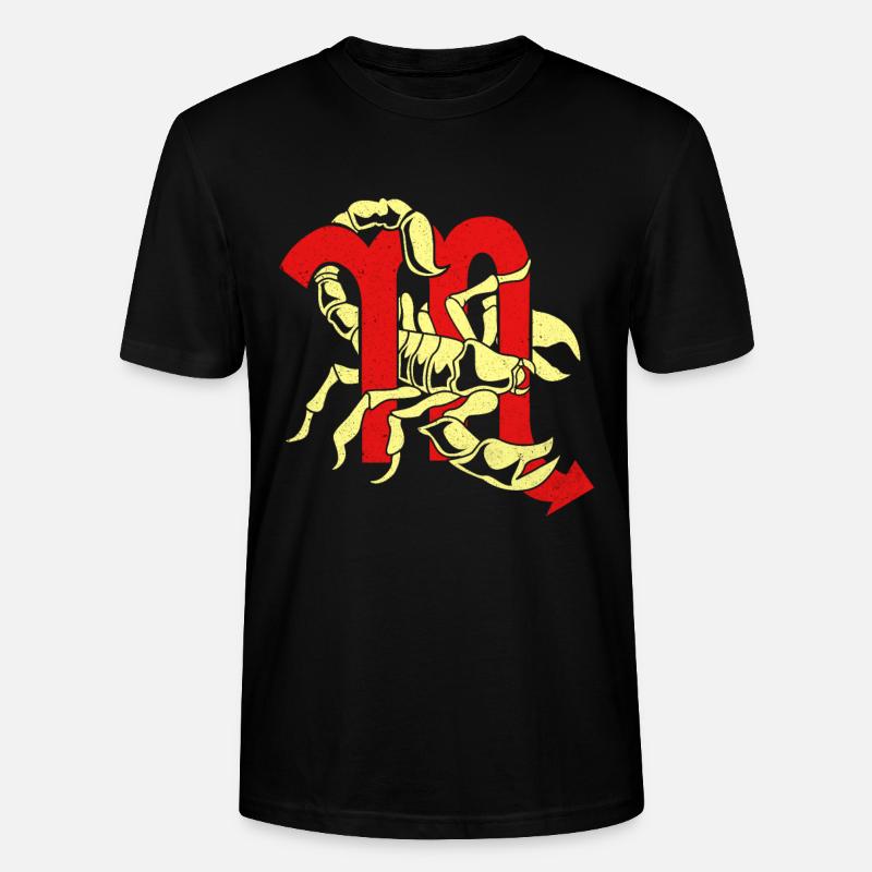 Skorpion - Stanley/Stella Unisex Bio-T-Shirt CRAFTER - Schwarz