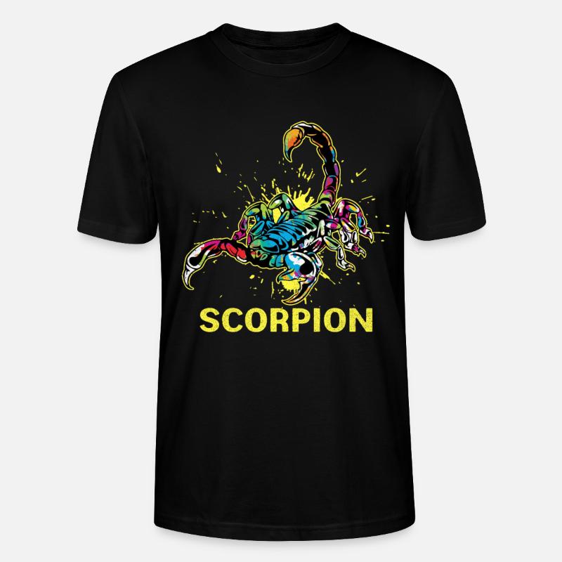 Scorpion - T-shirt bio CRAFTER Stanley Stella Unisexe - noir