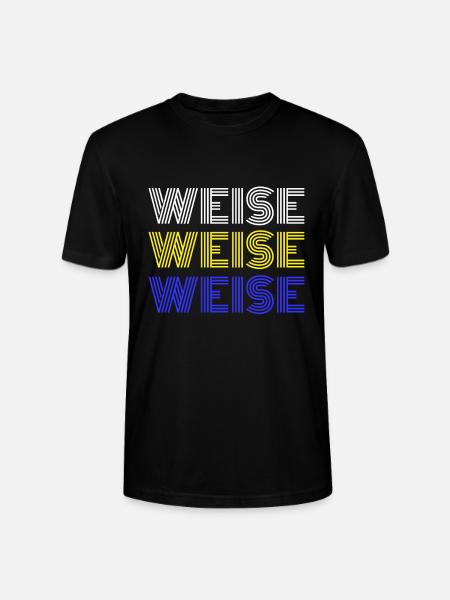 Klugscheisser Klugscheißer Klugscheiser - Stanley/Stella Unisex Bio-T-Shirt CRAFTER - Schwarz