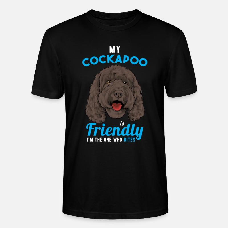 Cockapoo - Stanley/Stella Unisex Bio-T-Shirt CRAFTER - Schwarz