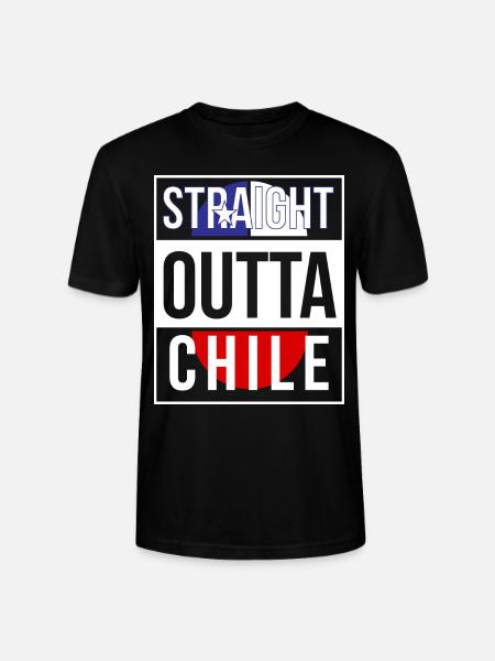 Chile - Stanley/Stella CRAFTER Unisex Organic T-Shirt - black
