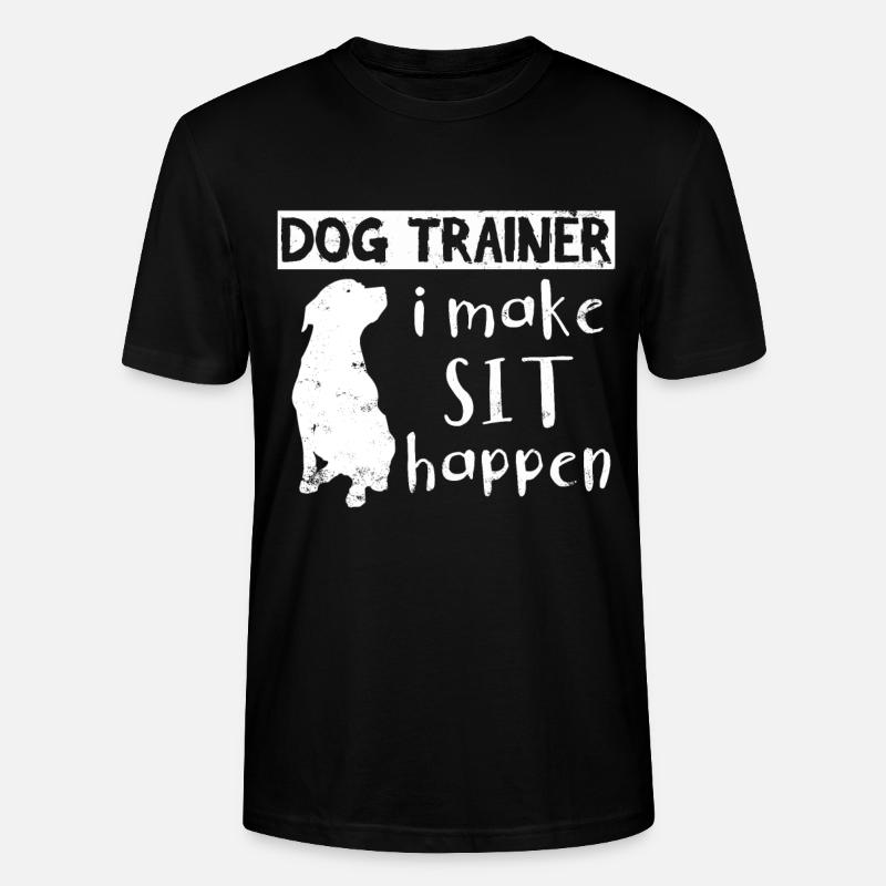 Hundeschule - Stanley/Stella Unisex Bio-T-Shirt CRAFTER - Schwarz