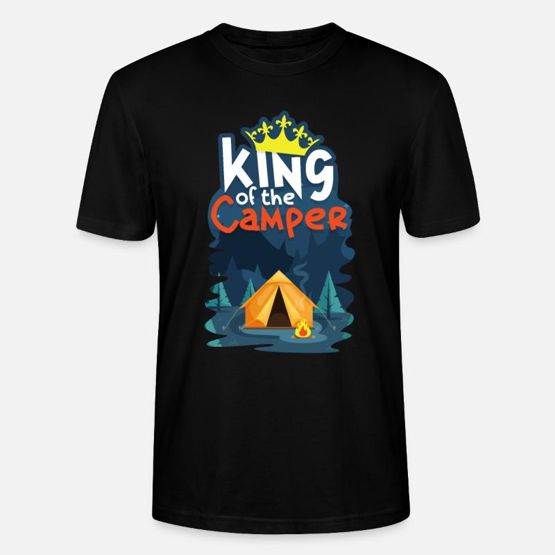 Camper - Stanley/Stella Unisex Bio-T-Shirt CRAFTER - Schwarz