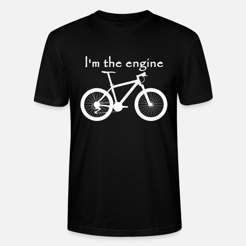 I'm the engine - Stanley/Stella Unisex Bio-T-Shirt CRAFTER - Schwarz