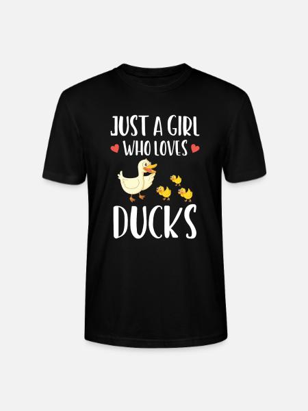 Ænder elsker - Stanley Stella CRAFTER unisex økologisk-T-shirt - sort