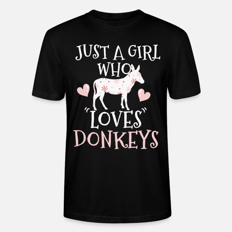 Âne âne âne - T-shirt bio CRAFTER Stanley Stella Unisexe - noir