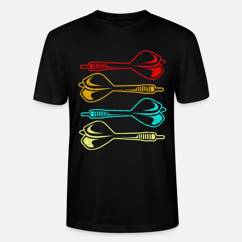 Dart - Stanley/Stella Unisex Bio-T-Shirt CRAFTER - Schwarz