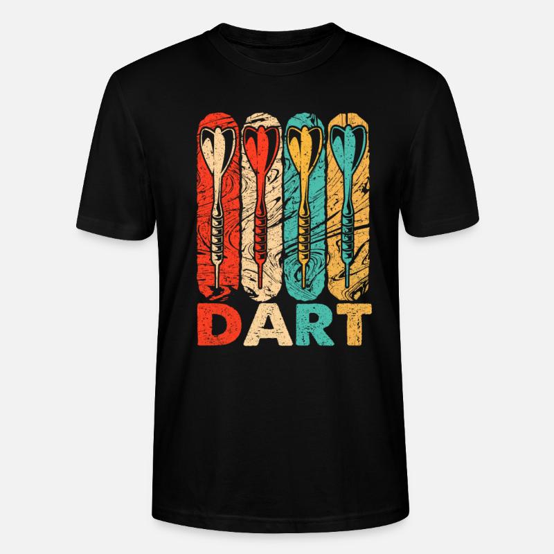 Dart - Stanley/Stella Unisex Bio-T-Shirt CRAFTER - Schwarz