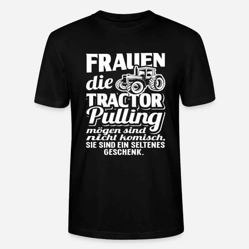 Tractor Pulling - Stanley/Stella Unisex Bio-T-Shirt CRAFTER - Schwarz